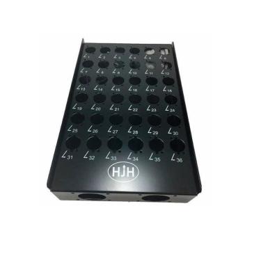 Imagem de Bandeja Medusa Hjh Metal 36 Vias Com Prensa Cabo De Nylon