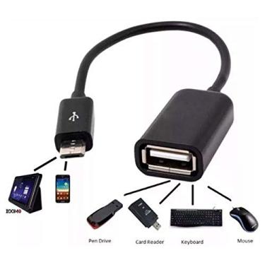 Imagem de Cabo Adaptador Micro Usb Otg Pendrive Tablet Celular