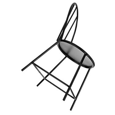 Imagem de ibasenice Modelagem De Cadeira Poltrona Em Miniatura Acessórios Para Casa De Brinquedo Móveis De Casa De Bonecas Em Miniatura Mobília Da Cadeira Em Miniatura Mini Móveis Metal Ferro Decorar