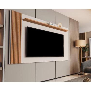 Imagem de Painel Ripado para Tv até 70 Polegadas Grécia 180cm