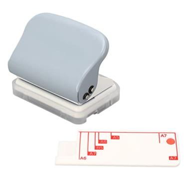 Imagem de Perfurador de Furo Portátil, Perfurador de Papel de Folha Solta Com Capacidade para 5 Folhas Com Design Antiderrapante para Encadernação B5, A5, A6, A7, A4, 3, 6, 9