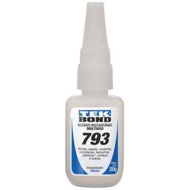 Imagem de Cola Instantânea Multiuso 793 20g - Tekbond