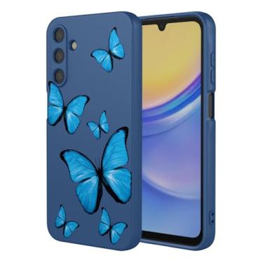 Imagem de KOARWVC Capa de telefone para Galaxy A16, capa para Samsung A16 SM-A166P, design de padrão de borboleta, fina, protetora, macia, amortecedora, capa de telefone para Samsung Galaxy A16 5G borboleta