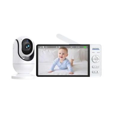 Imagem de Monitor De Bebê Com Vídeo De 7 Polegadas Com Câmera De Zoom De Áudio B