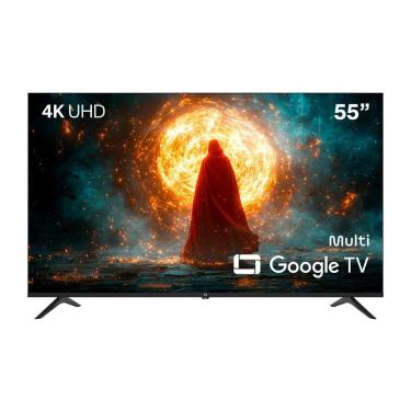 Imagem de Smart TV DLED 55 Pol. 4K Multi Android 11 4 HDMI 3 USB Wi-fi - 55UF8G