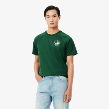 Imagem de Camiseta Estampada Edição Miami Open - Lacoste, L, Verde