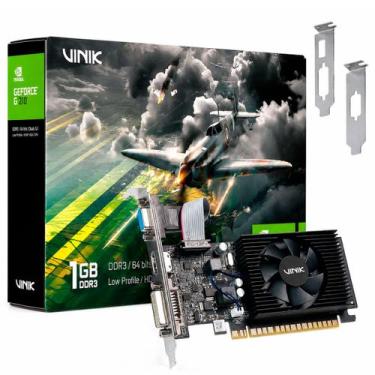 Imagem de Placa de Vídeo Vinik GeForce G210, 1GB DDR3, 64 Bits, Low Profile - GP