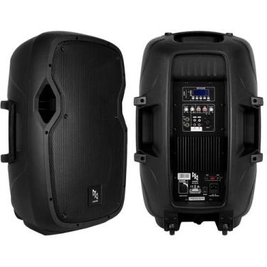 Imagem de Caixa de som ativa portátil mak pro mk-15a100 15" c/ bluetooth