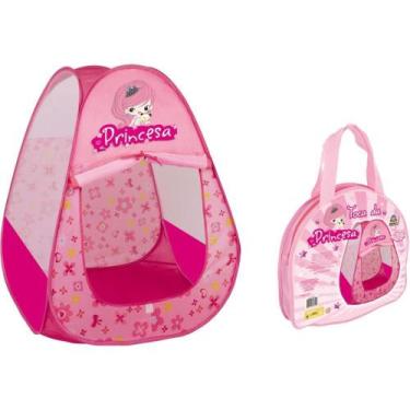 Imagem de Toca Princesa Infantil com Sacola para Transporte - Tecido Poliéster R