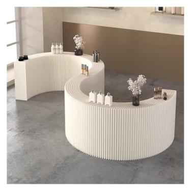 Imagem de Biombos e Divisórias Divisórias De Papel Dobráveis ​​e Prateleiras De Exposição, Divisória De Parede Com Tela De Privacidade Portátil Para Separação E Decoração De Espaços De Home Office(200~300x32x98