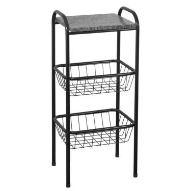 Imagem de Fruteira Baby 3012 Pedra Granito Thais Preto