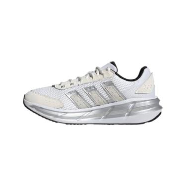 Imagem de adidas Tênis feminino Astrastar, Branco/prata metálico/branco giz, 38