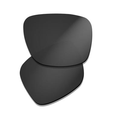 Imagem de Prizo ORL Lentes de reposição polarizadas para óculos de sol Oakley Holbrook Ti OO6048 - Multicores, Preto escuro, M