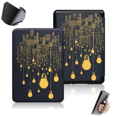 Imagem de GUKSRASO Capa para 6.8" Kindle Paperwhite 11ª Geração/Signature Edition (Modelo: M2L3EK/M2L4EK) - Despertar/Suspender Automático Inteligente,Material TPU e Alça de Mão