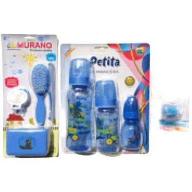 Imagem de Kit Mamadeira Petita+ Kit Banho Murano Chupeta Pituca