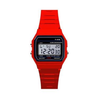 Imagem de Relógio Digital LED Unissex Para Esportes, Relógio De Pulso Infantil, 