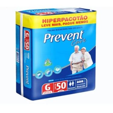Imagem de Fralda Geriatrica Prevent Care G C/50
