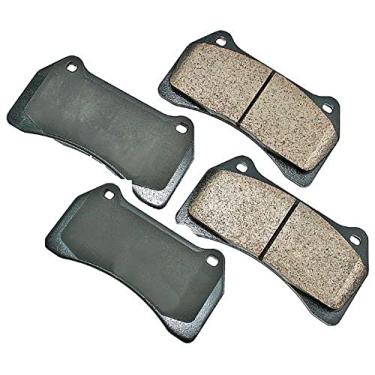 Imagem de Akebono EUR938 Euro Ultra Premium Kit de pastilhas de freio a disco de cerâmica