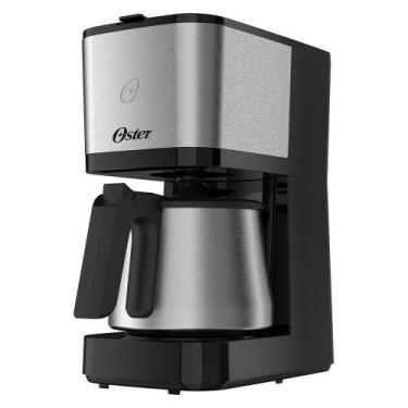 Imagem de Cafeteira Elétrica Oster Jarra Inox 1,2 Litros 127V 750W , Preta e Pra