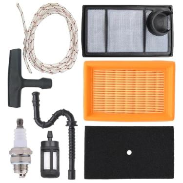 Imagem de Bynor TS400 Filtro TS400 Peças para serra de corte de concreto STHIL TS400 BR350 BR430 SR430 SR450 substitui 4223-141-0300 4223 141 0300 com vela de ignição