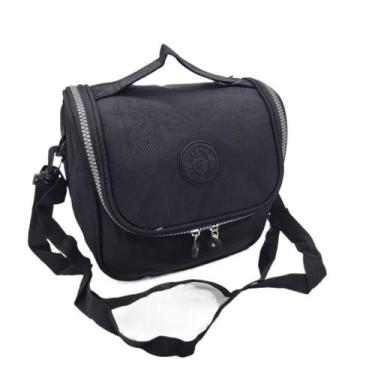 Imagem de Bolsa Térmica Marmita Lancheira Viagem - NoBrand, Preto
