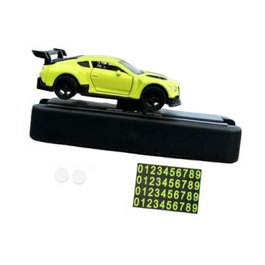 Imagem de Dynwave Modelo de Carro Brinquedo 1/64 com Placa de Estacionamento para Decoração de Console, Verde, Tamanho real