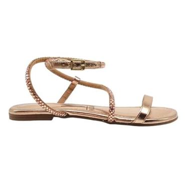 Imagem de Sandália Rasteira Feminina Vizzano Strass 62351693