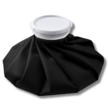 Imagem de Bolsa de Gelo Flexível para Compressa Quente e Fria, 1,5 Litros (PRETO)