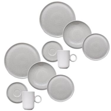 Imagem de Aparelho de Jantar Cerâmica Stoneware Sandy 40 peças Porto Brasil