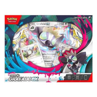 Imagem de Jogo De Cartas Copag Coleção Grafaiai Ex Deck Jogo Pokémon 39 Cartas