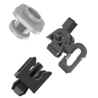 Imagem de Kit 3Pcs Haste Vareta Capô Uno/Fiorino 12 - Mestre da Fixação