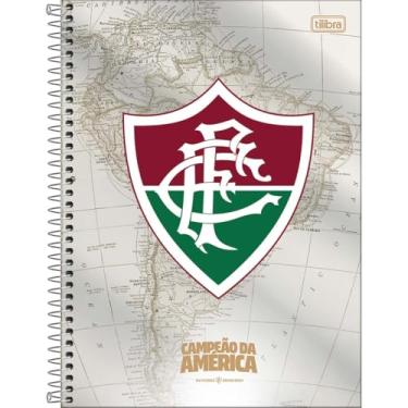 Imagem de Caderno Fluminense Oficial TILIBRA Universitário ESPIRAL - 10 Matérias 160 Folhas (Campeão da América)