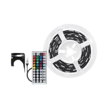 Imagem de Fita De LED RGB 5050 Com 16 LEDs, Controle Por Aplicativo Bluetooth E 