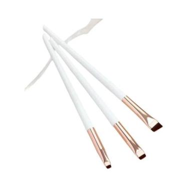 Imagem de Kit De Pincéis De Maquiagem Portátil Karsyngirl Com 3 Lâminas Para Del