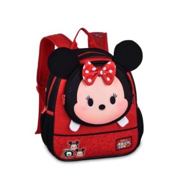 Imagem de Mini Mochila Minnie Bolsa Escolar Infantil Disney - Clio