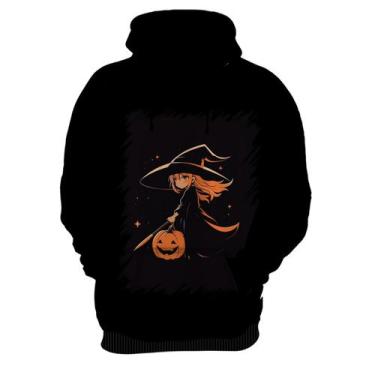 Imagem de Blusa de Frio Bruxa Halloween Laranja Festa 1 - Kasubeck Store®, Inf 0