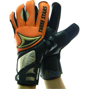 Imagem de Luva Goleiro Three Stars TIGRA pto/lrj - M