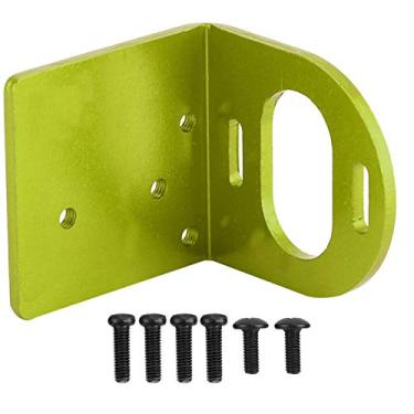 Imagem de Base do motor RC,suporte de montagem do motor ajust¨¢vel em metal Suporte do assento Base em forma de L Assento fixo para motores 540 3660 3650 RC Acess¨®rio(Green), Base de assento ajust¡§¡ével do