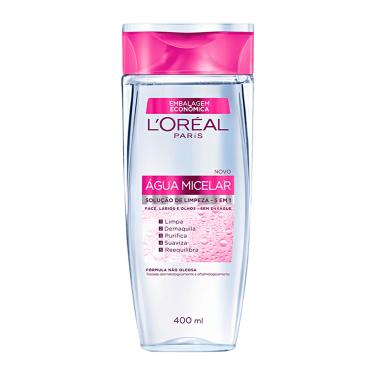 Imagem de L'Oréal Paris Dermo Expertise Solução De Limpeza 5 Em 1 - Água Demaquilante 400Ml L'ORÉAL PROFESSIONNEL 