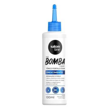 Imagem de Salon Line, Tônico Capilar, SOS Bomba, Crescimento Capilar, Reparação e Força - Todos os Tipos de Cabelos, 100 ml