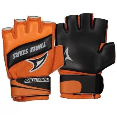 Imagem de Luva Goleiro Futebol de Salão Three Stars Action - Palma Preta-Unissex