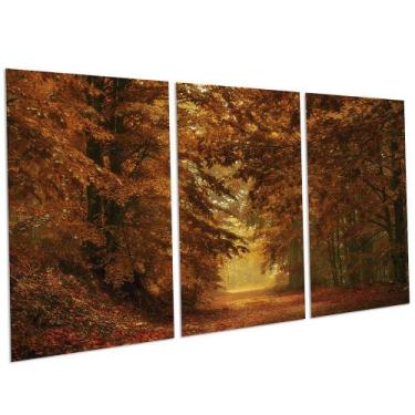 Imagem de Quadros Decorativos Automn Sala Escritório Quarto Moderno Casal PMG - 