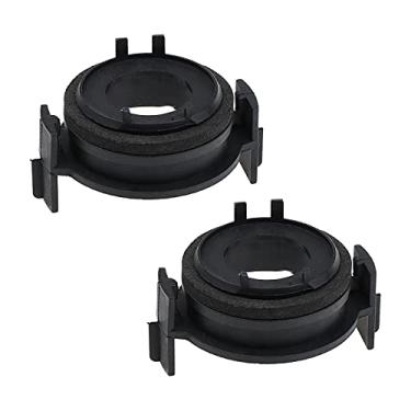 Imagem de Micro Traders 2x Retentor de Lâmpada de Farol LED H7 Lâmpadas LED H7 Suporte de Lâmpada Adaptador Base Suporte Clipes de Montagem Compatível com Série 3 E46