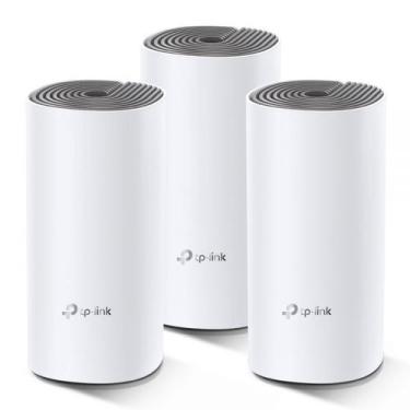 Imagem de Roteador TP-Link Deco E4 Whole-Home PACK-3 AC1200