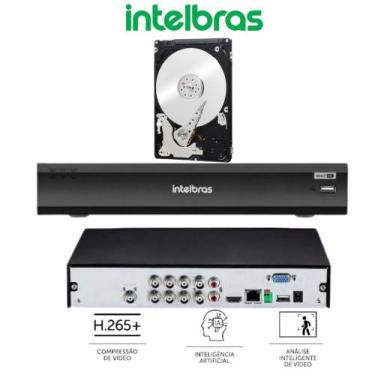 Imagem de Dvr Intelbras 8 Canais iMhdx 3008 Hdcvi Ahd Hdtvi 5 Em 1 c/ inteligênc