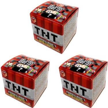 Imagem de Pacote Misterioso de Minifiguras Minecraft TNT Series - 25 Unidades