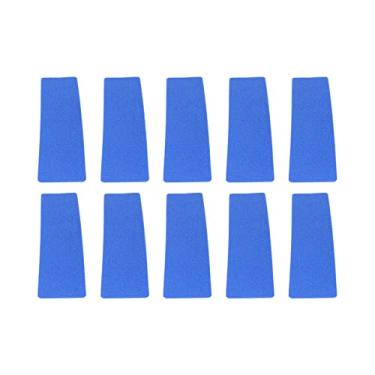 Imagem de Marcador de Linha da Corte do PVC, Cor Brilhante, Boa Tenacidade, Fácil de Ver para Tênis, Pickleball, Basquete Com Tamanho Portátil para Visibilidade Ideal (Azul)