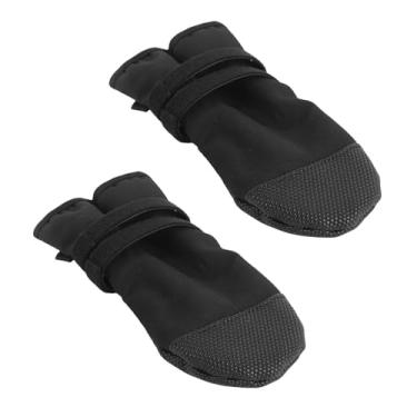 Imagem de 1 par de Meias de Cachorro, Evita Lamber Meias de Cães de Garra, Sapatos de Aderência para Pisos de Madeira, Meias de Fundo Não Deslizante (M)