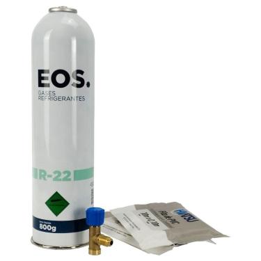 Imagem de Gás Para Ar Condicionado R22 Com Válvula + 2 Fitas Pvc 1 Unidade