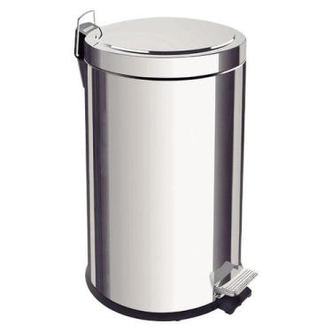 Imagem de Lixeira Inox Tramontina 20 Litros com Pedal, Inox